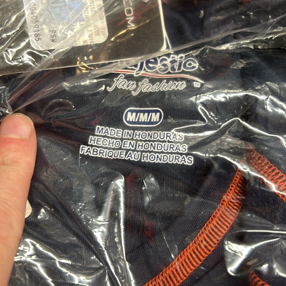 NFL Majestic Chicago Bears D.L. IV Cool Base Raglan Tee Shirt Women's Size M NWT - Picture 6 of 7